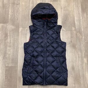Womens Lululemon Athletica Goose Down Reversible Puffer Vest